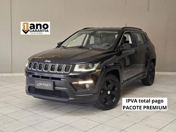 JEEP COMPASS 2.0 16V FLEX LONGITUDE AUTOMÁTICO JEEP COMPASS 2.0 16V FLEX LONGITUDE AUTOMÁTICO